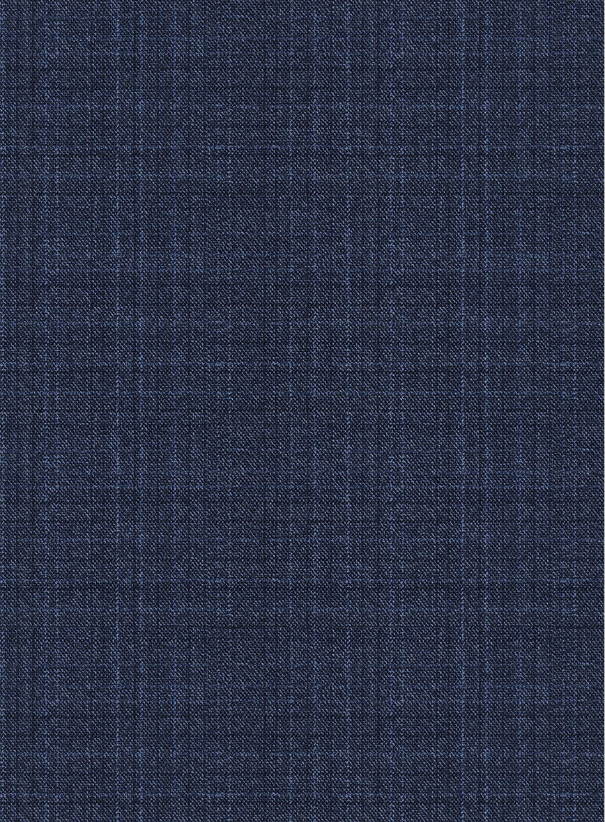 Scabal Bold Blue Wool Jacket - Image 2