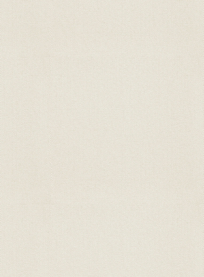 Scabal Light Fawn Cotton Stretch Suit - Image 4