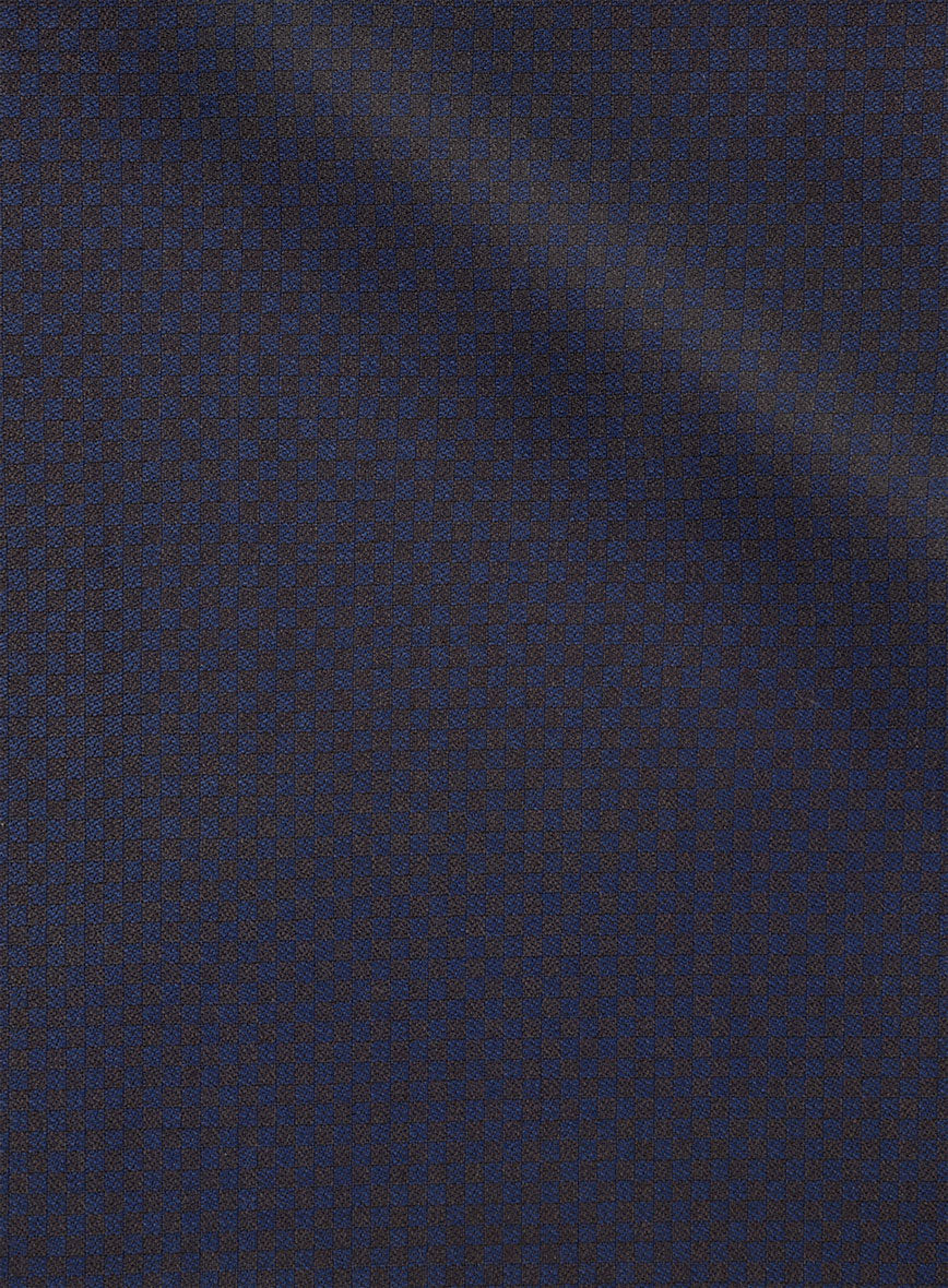 Scabal Londoner Gallo Blue Wool Suit - Image 6