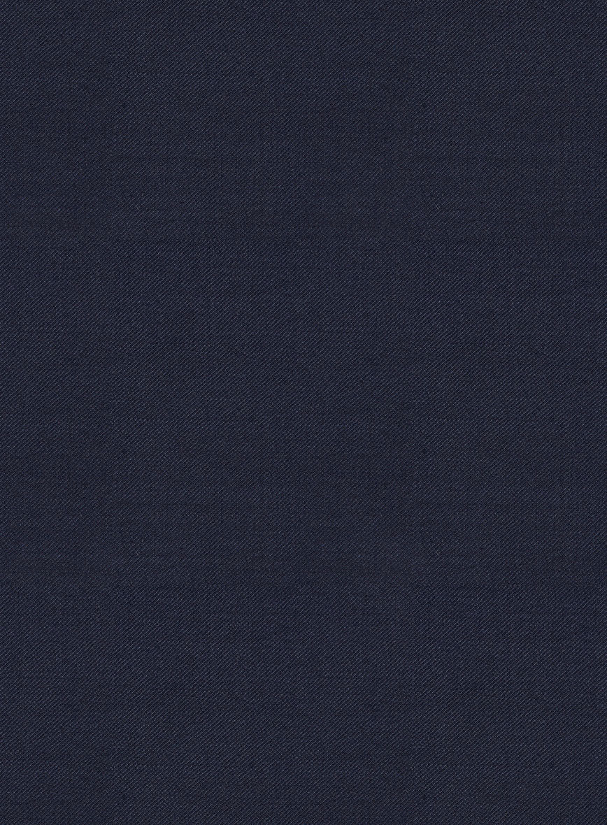 Scabal Londoner Mirage Blue Wool Pants - Image 3