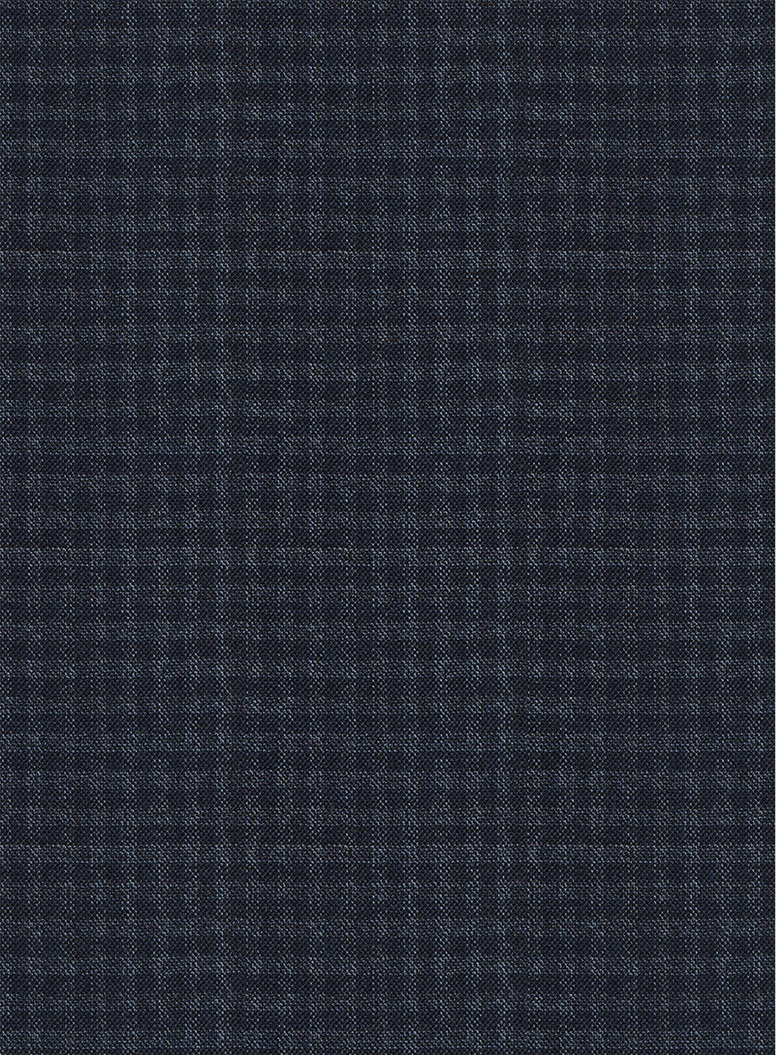 Scabal Mirage Blue Wool Jacket - Image 2