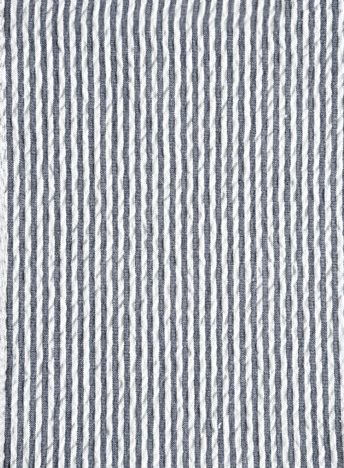 Scabal Nautica Blue Seersucker Pants - Image 2