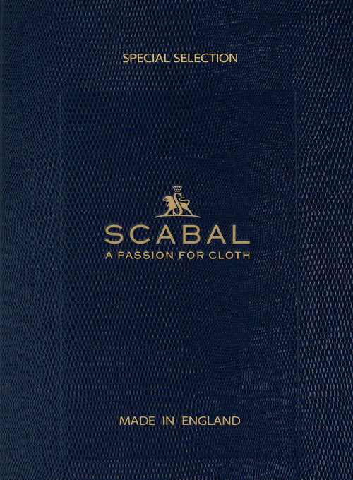 Scabal Olmo Charcoal Wool Cashmere Jacket - Image 3