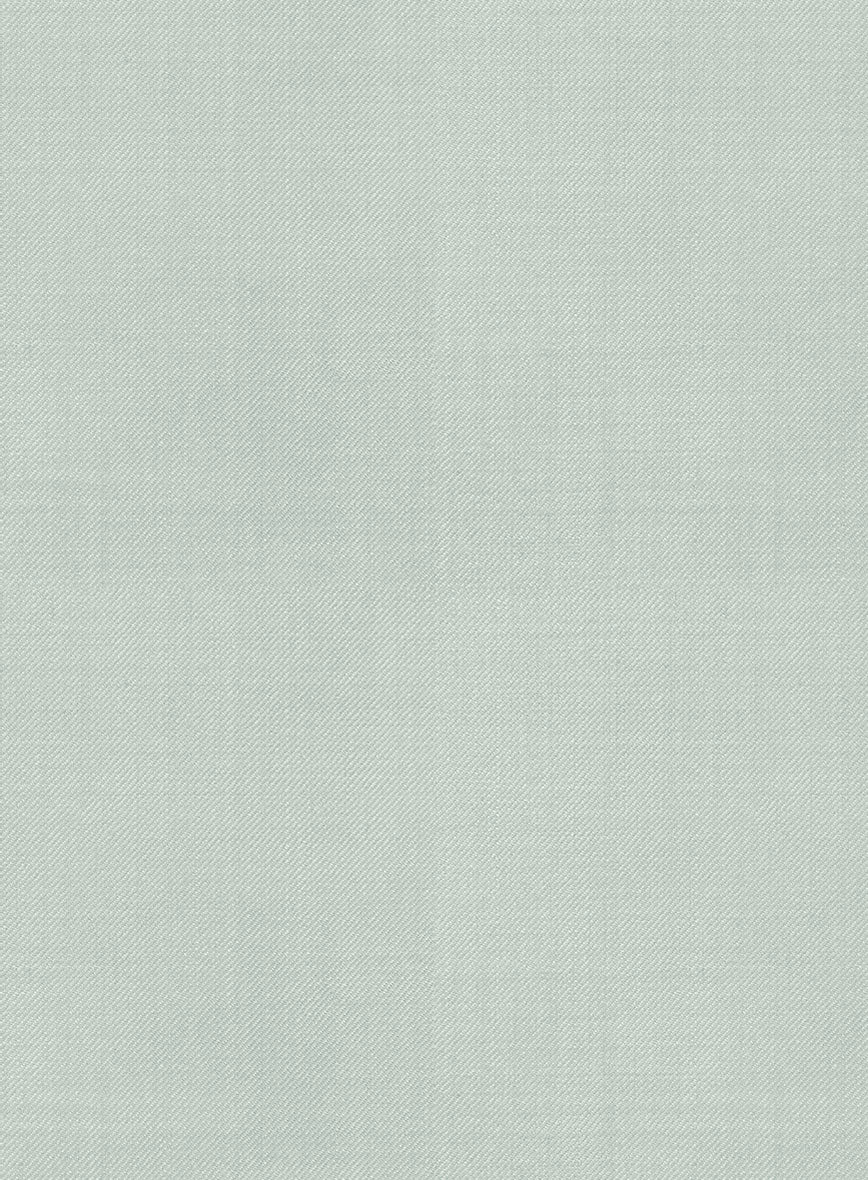 Scabal Pale Green Wool Pants - Image 3