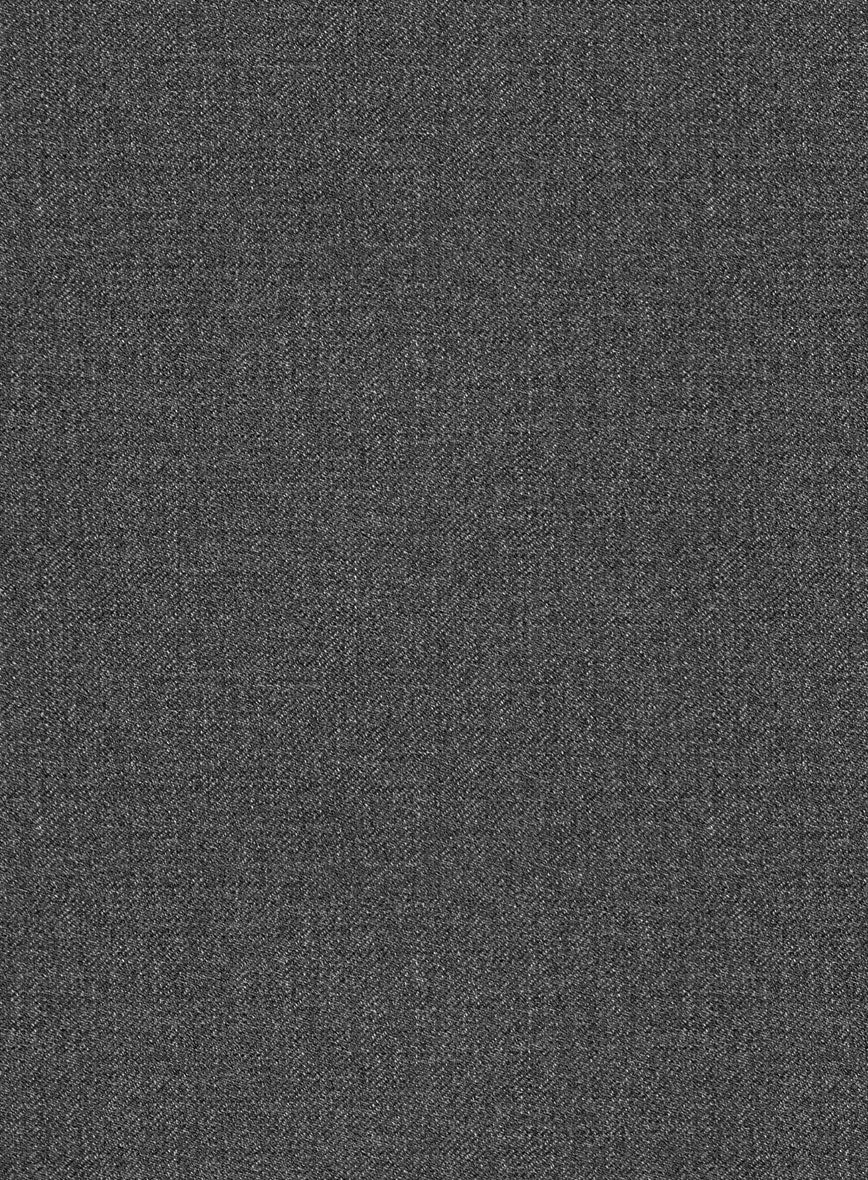 Scabal Parto Mid Gray Wool Suit - Image 7