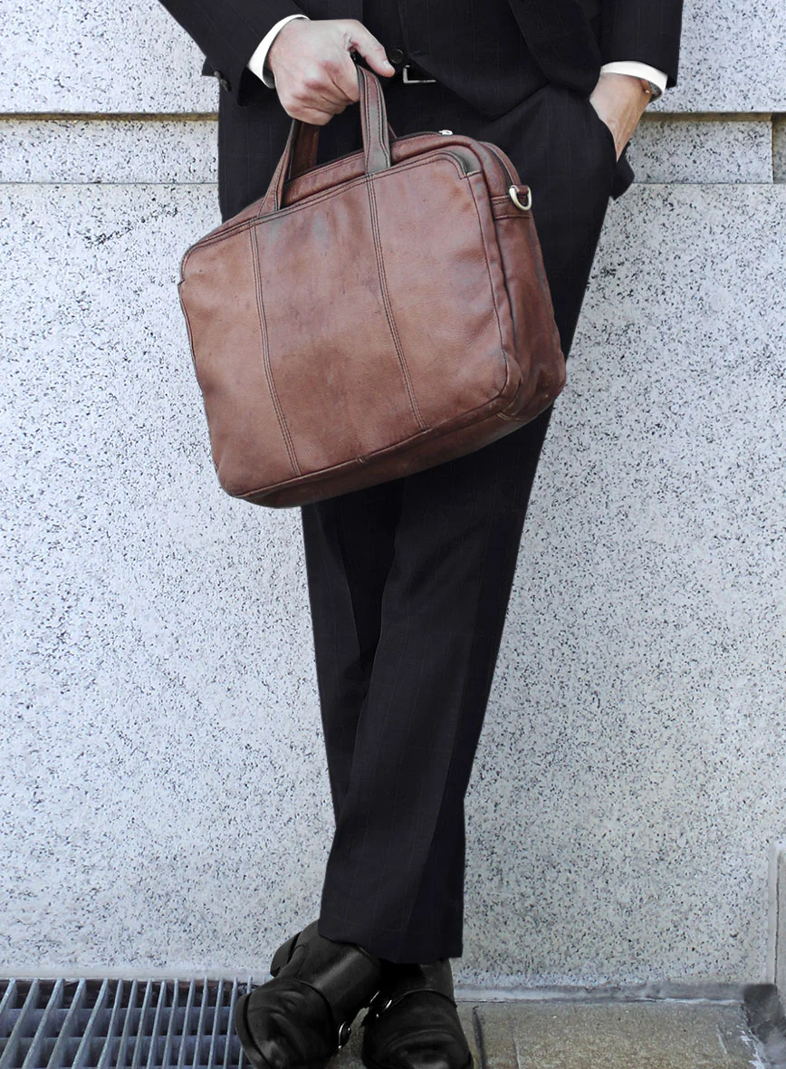 Scabal Quiro Checks Black Wool Suit - Image 5