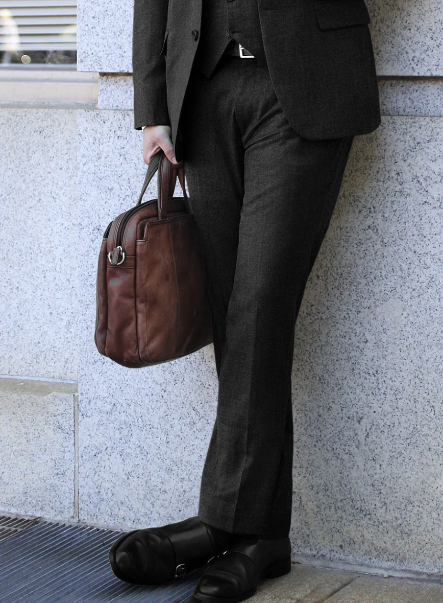 Scabal Sapphire Xelo Gray Wool Suit - Image 4