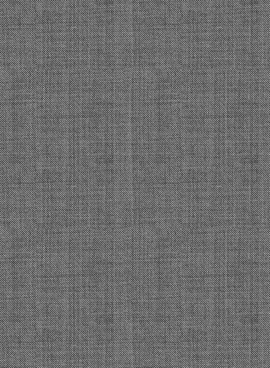 Scabal Segudo Twill Gray Wool Pants - Image 3