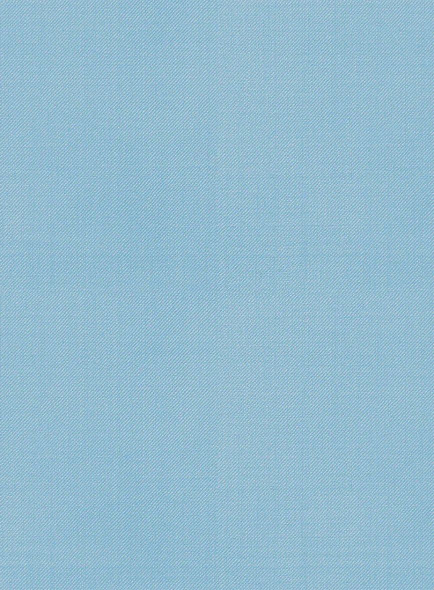 Scabal Sky Blue Wool Jacket - Image 3