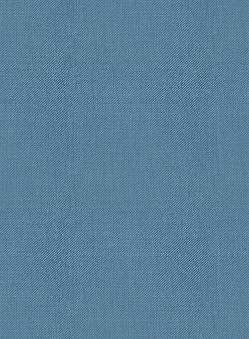Scabal Steel Blue Wool Suit - Image 2