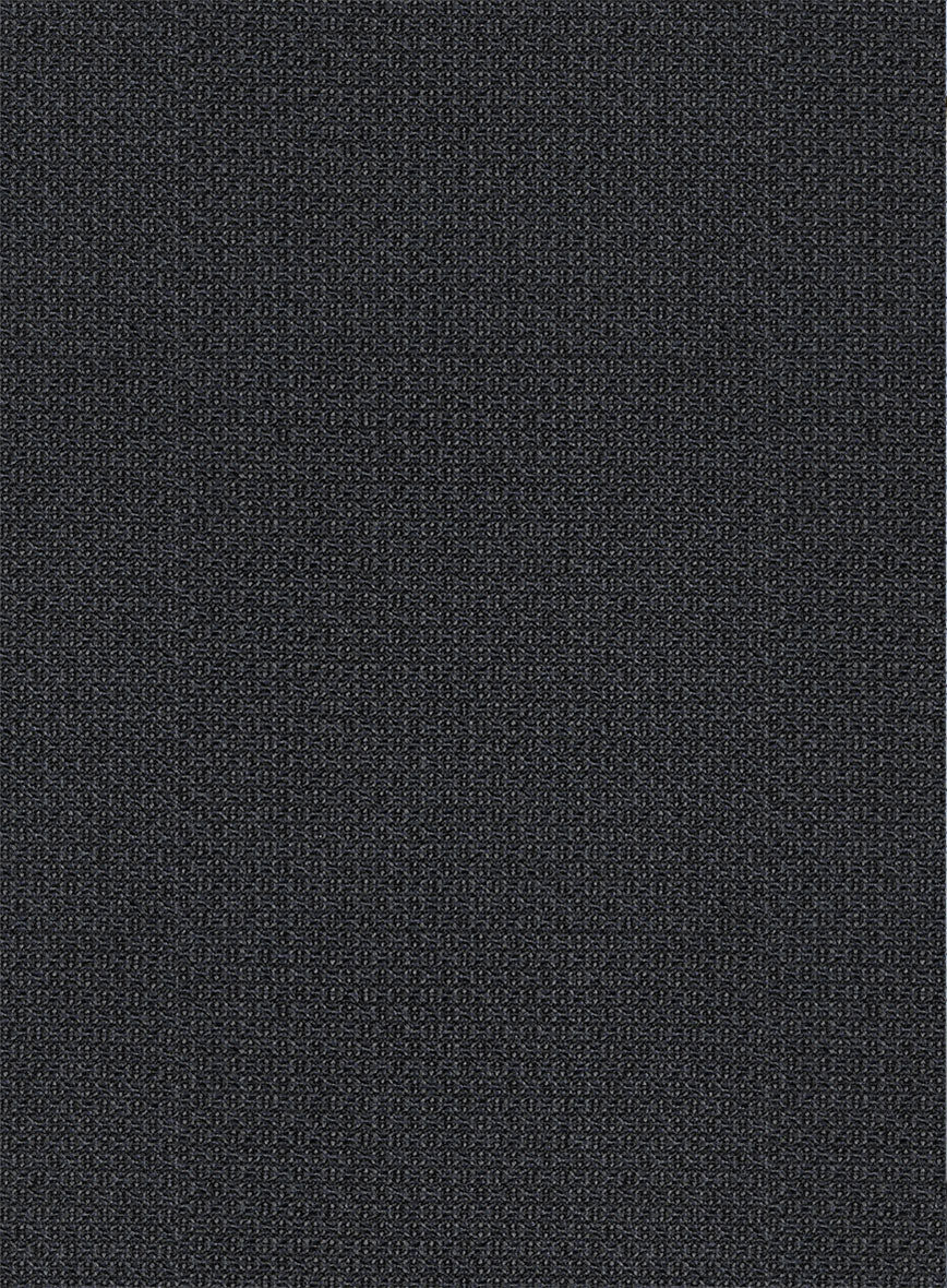 Scabal Tornado Verone Blue Wool Pants - Image 3