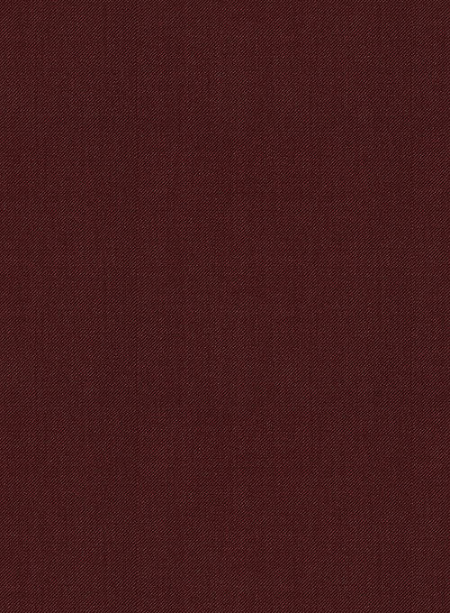 Scabal Wine Wool Suit - Image 2