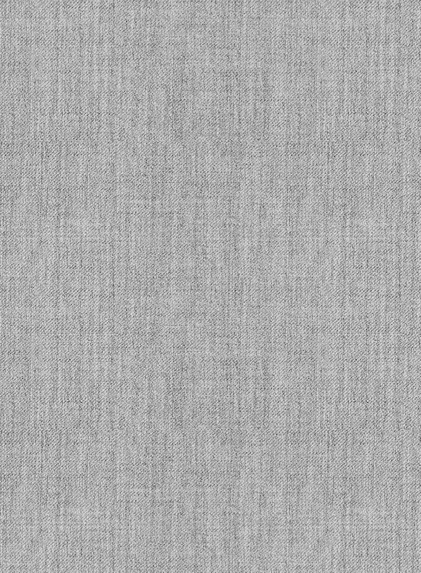 Scabal Worsted Light Gray Wool Suit - Image 7