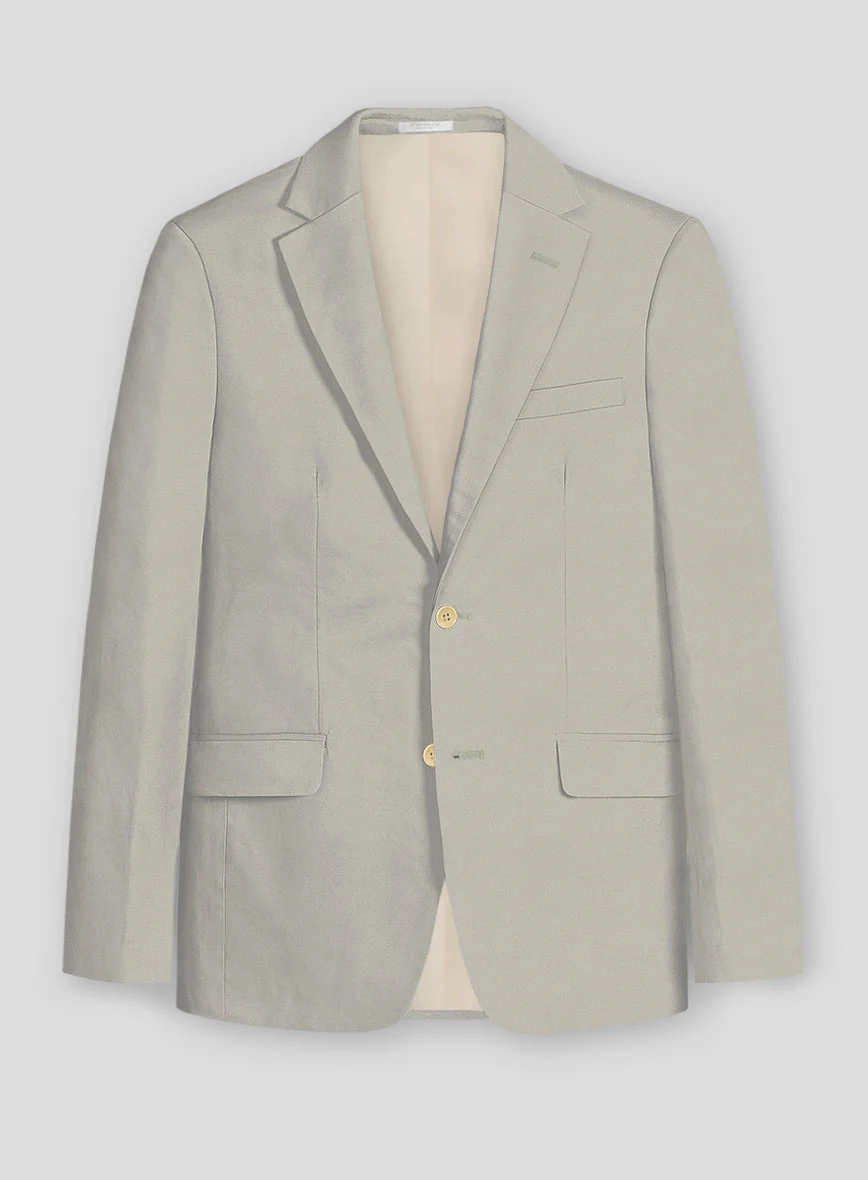 Slate Green Stretch Chino Jacket