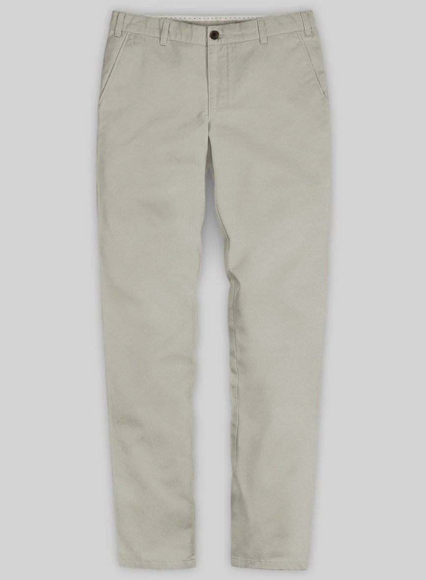 Washed Slate Green Stretch Chino Pants