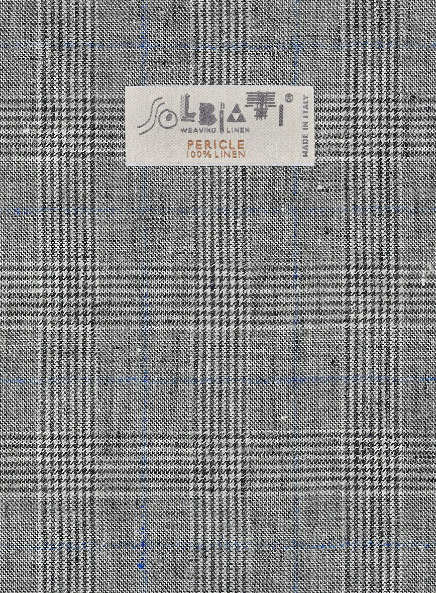Solbiati Gray Glen Linen Jacket - Image 3