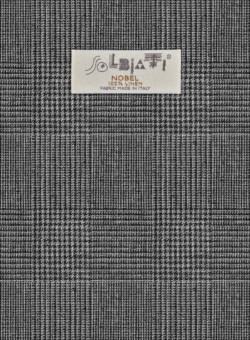 Solbiati Gray Prince Linen Pants - Image 2