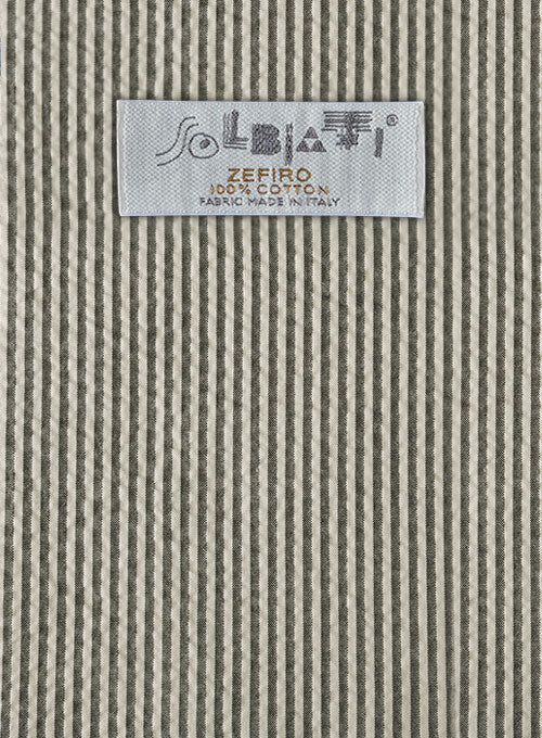 Solbiati Gray Seersucker Jacket - Image 2