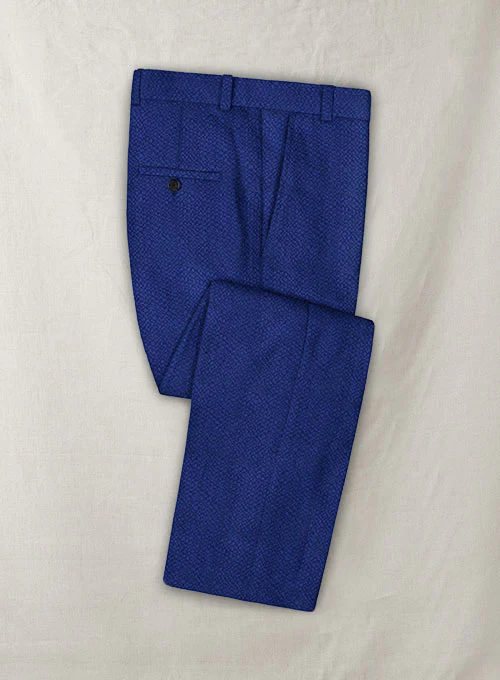 Solbiati Indigo Blue Seersucker Suit - Image 3