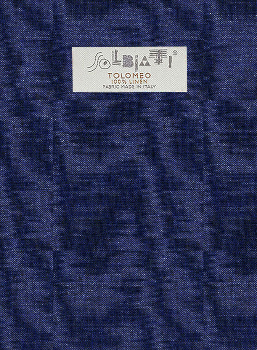 Solbiati Indigo Linen Suit - Image 6