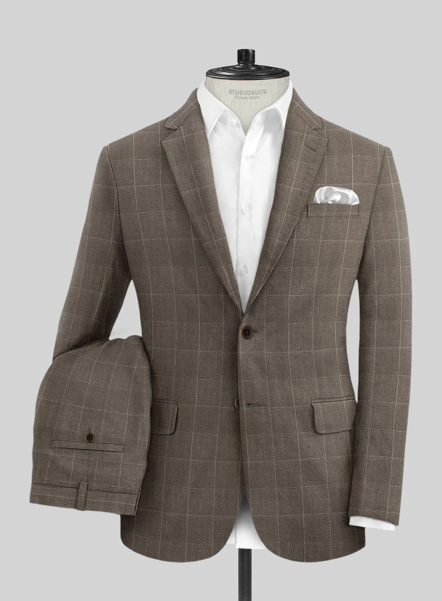 Solbiati Linen Wool Silk Oddo Suit - Image 2