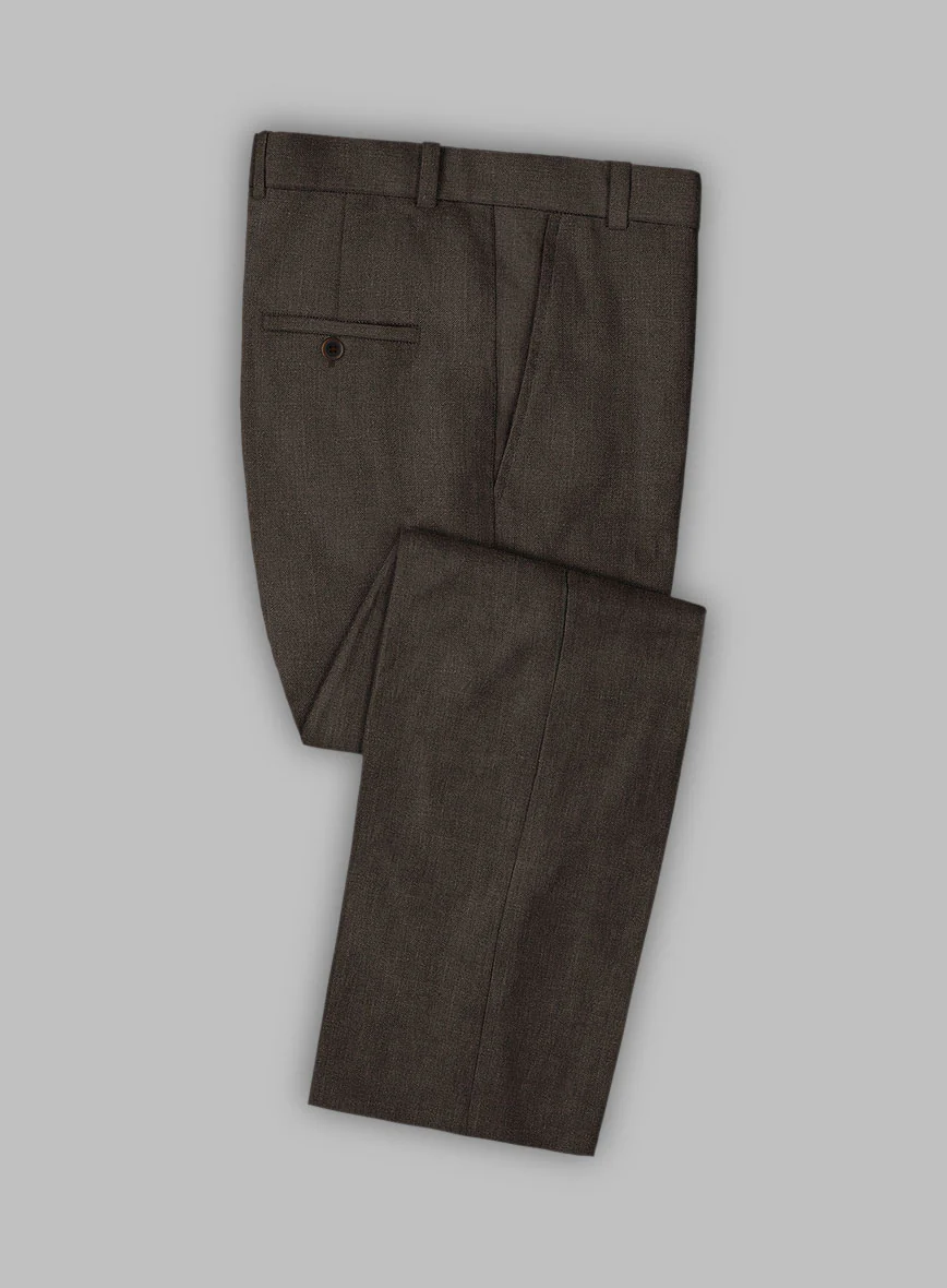 Solbiati Pericle Dark Brown Linen Suit - Image 6