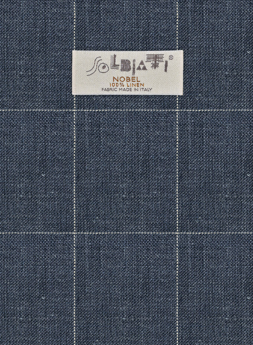 Solbiati Piazza Indigo Linen Jacket - Image 2