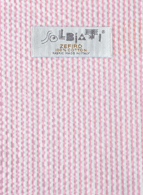 Solbiati Pink Seersucker Suit - Image 2