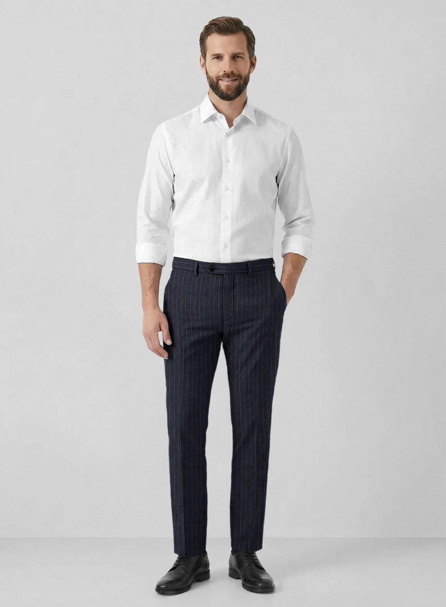 Solbiati Regal Blue Stripe Linen Suit - Image 7