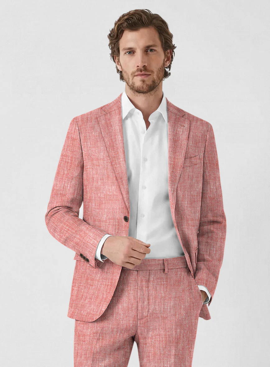 Solbiati Rose Linen Jacket - Image 2
