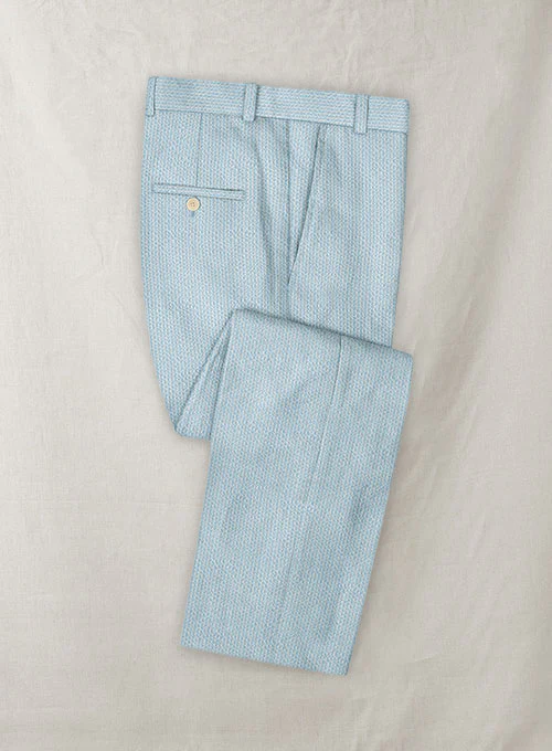 Solbiati Sky Blue Seersucker Suit - Image 4