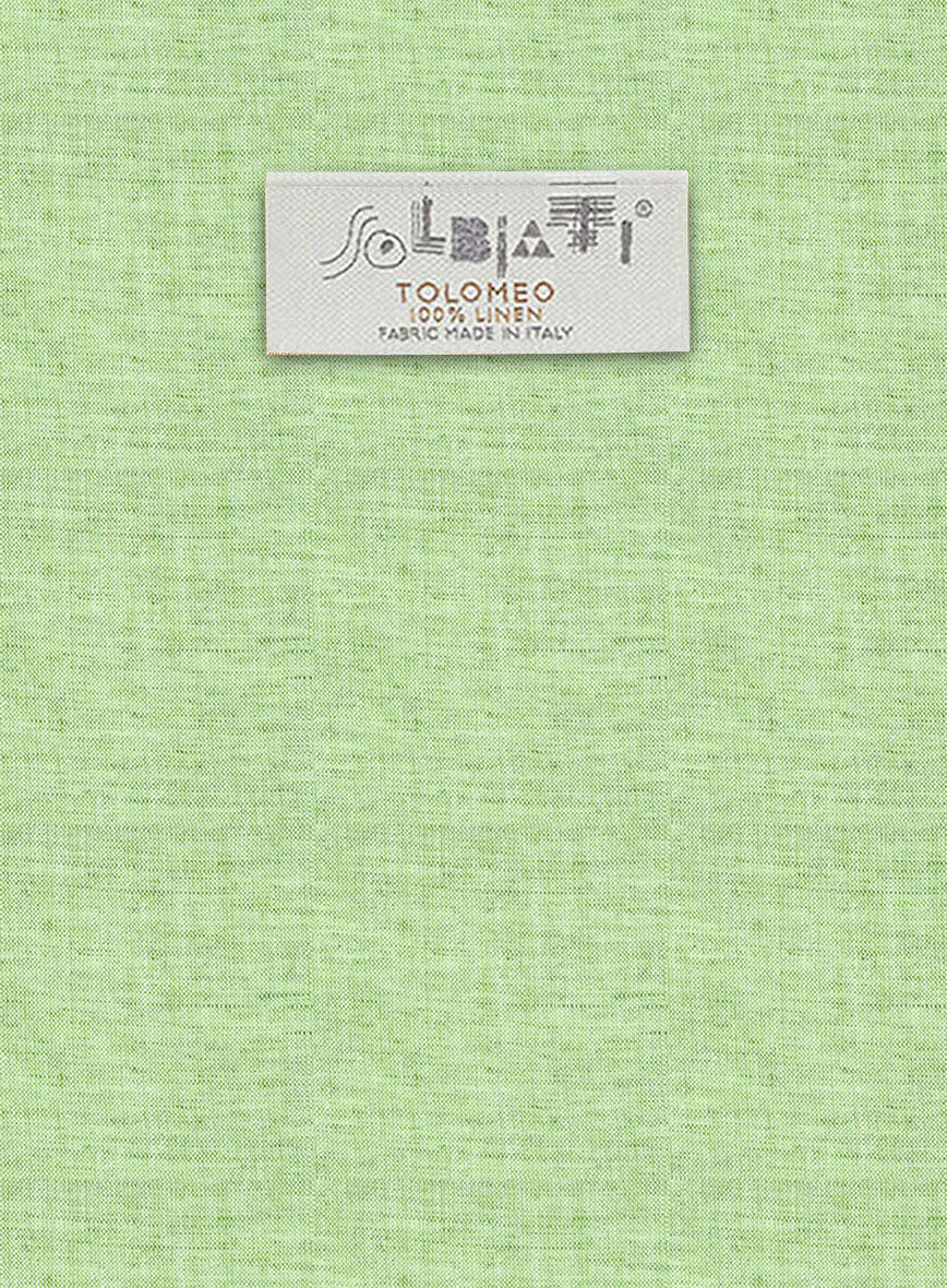 Solbiati Spring Green Linen Suit - Image 8