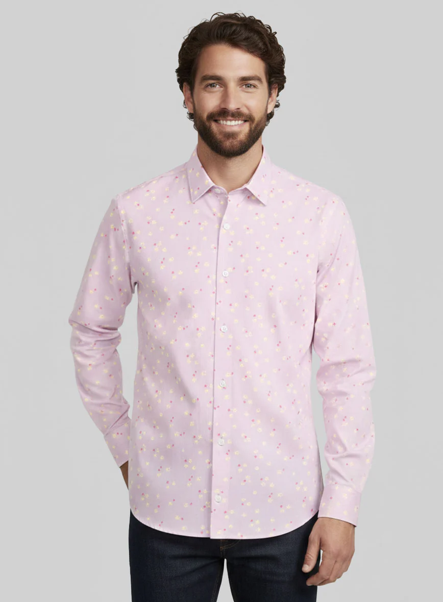 Strawberry Blossom Cotton Shirt