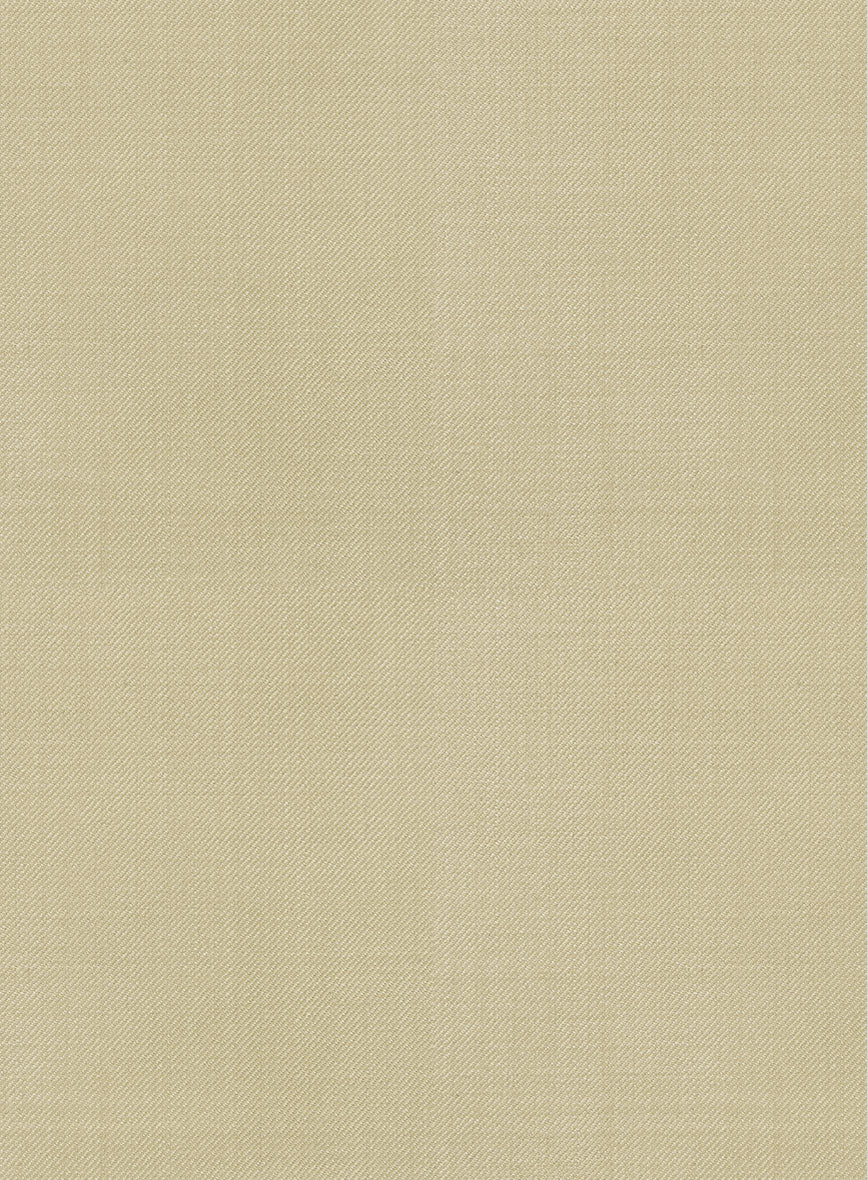 Stretch Khaki Wool Pants - Image 3