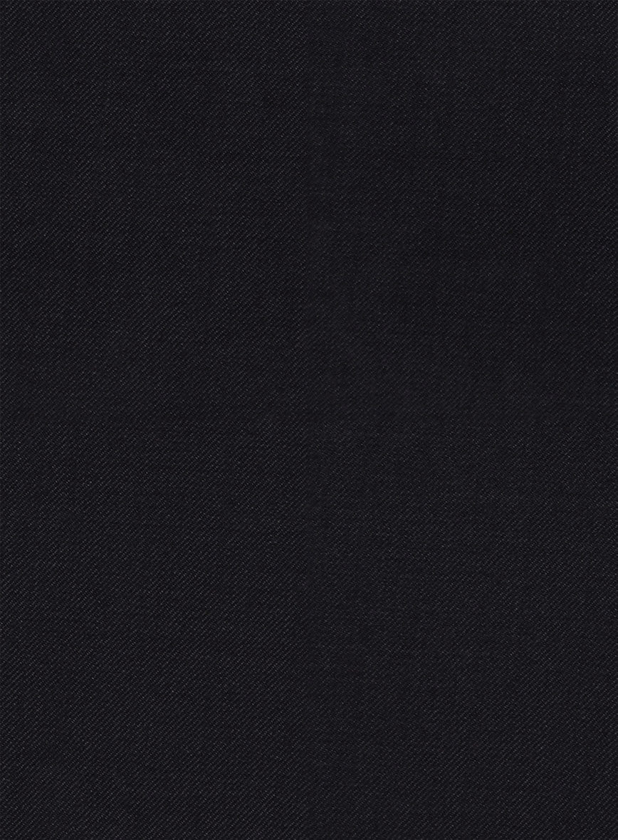 Stretch Midnight Blue Wool Suit - Image 7