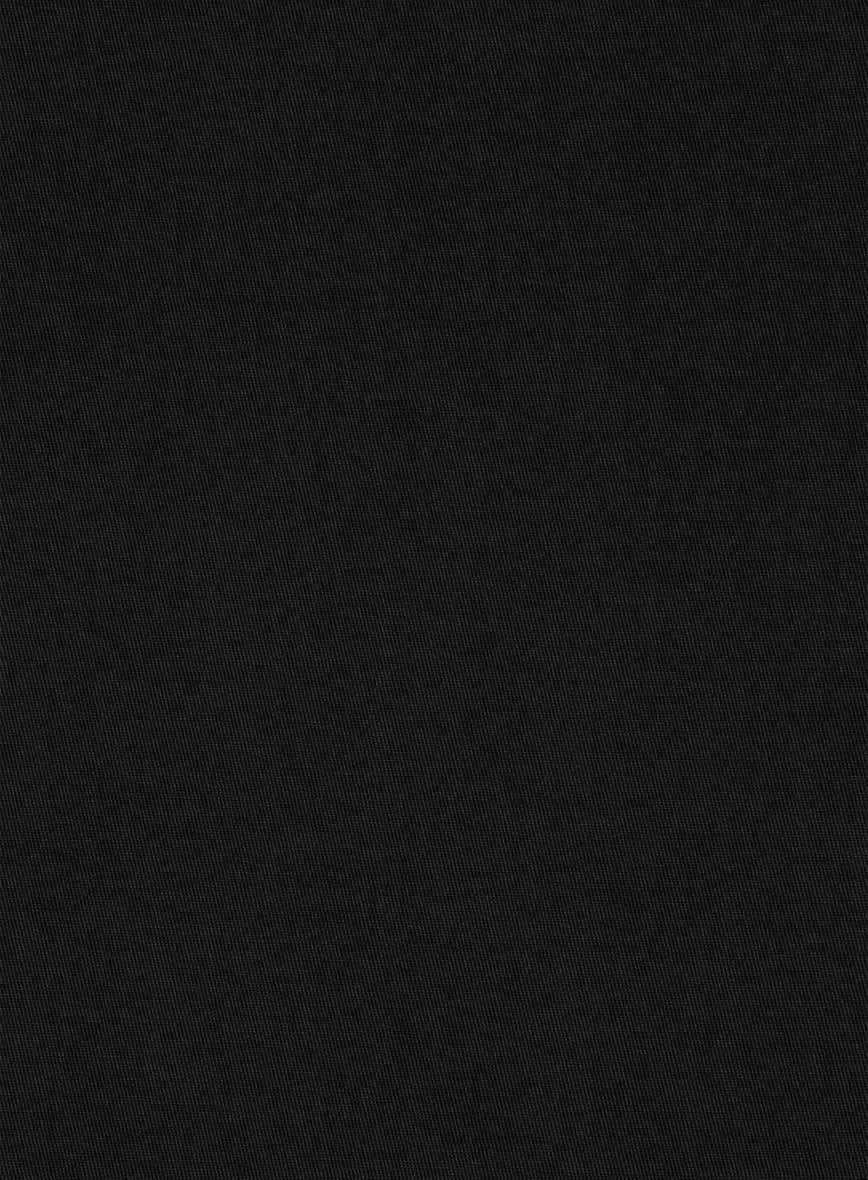 Stretch Summer Black Chino Jacket - Image 3