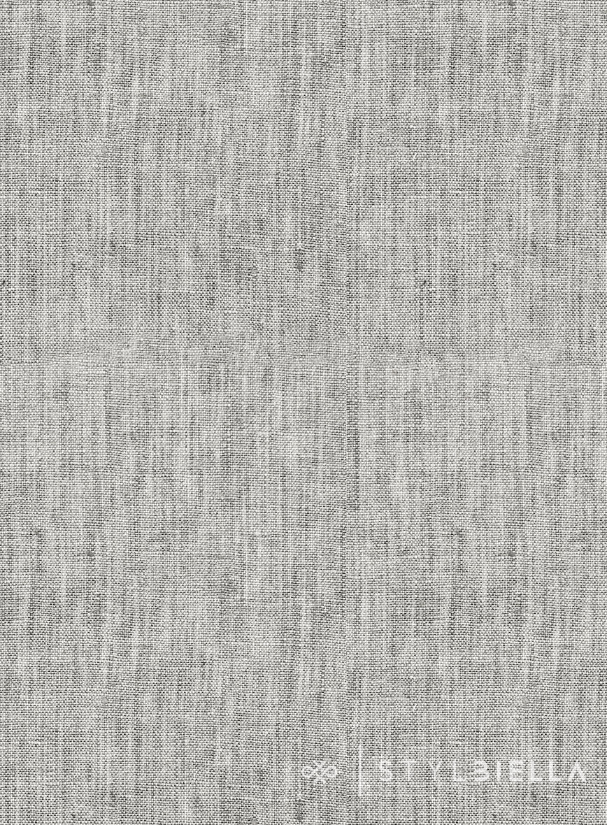 Stylbiella Spring Gray Linen Pants - Image 3