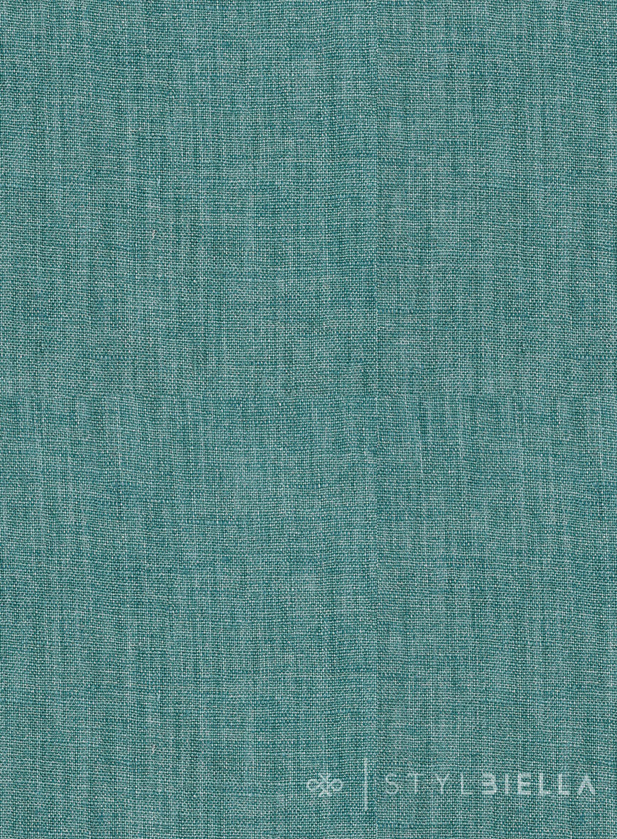 Stylbiella Spring Green Linen Jacket - Image 4