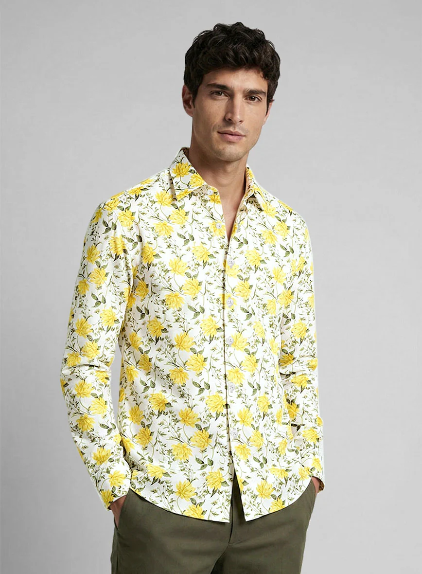 Sunfield Floral Cotton Shirt