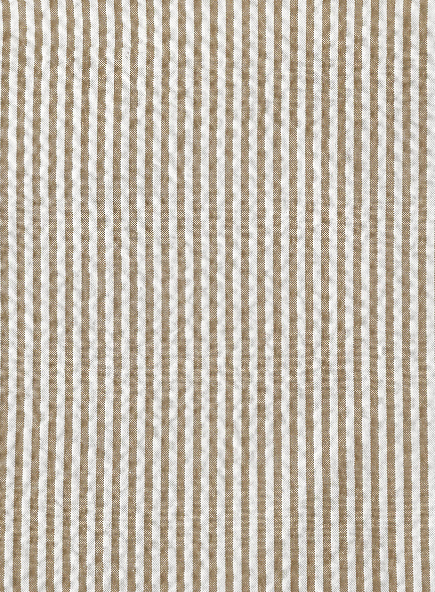 Tan Seersucker Pants - Image 4