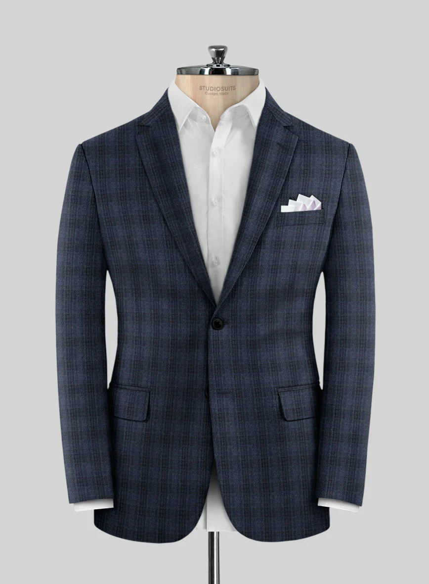 Tartan Blue Flannel Jacket