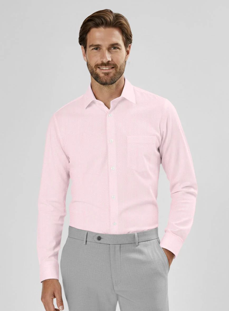 Thomas Mason Light Pink Shirt