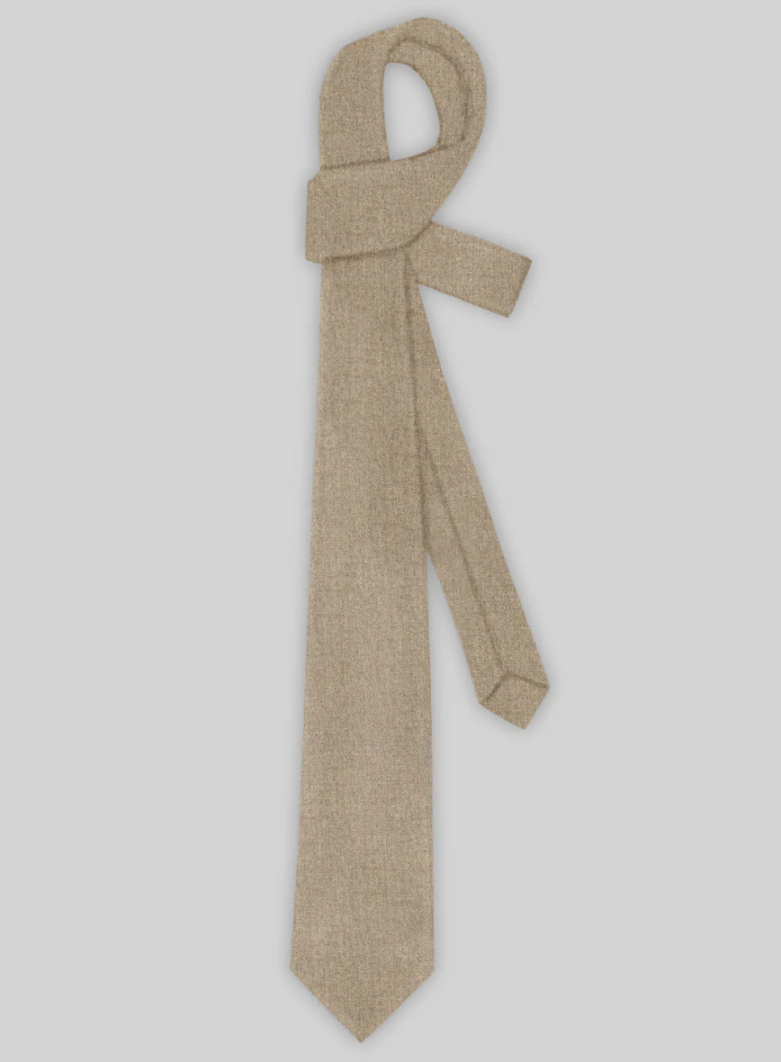 Tweed Tie - Naples Gondola Beige - Image 2