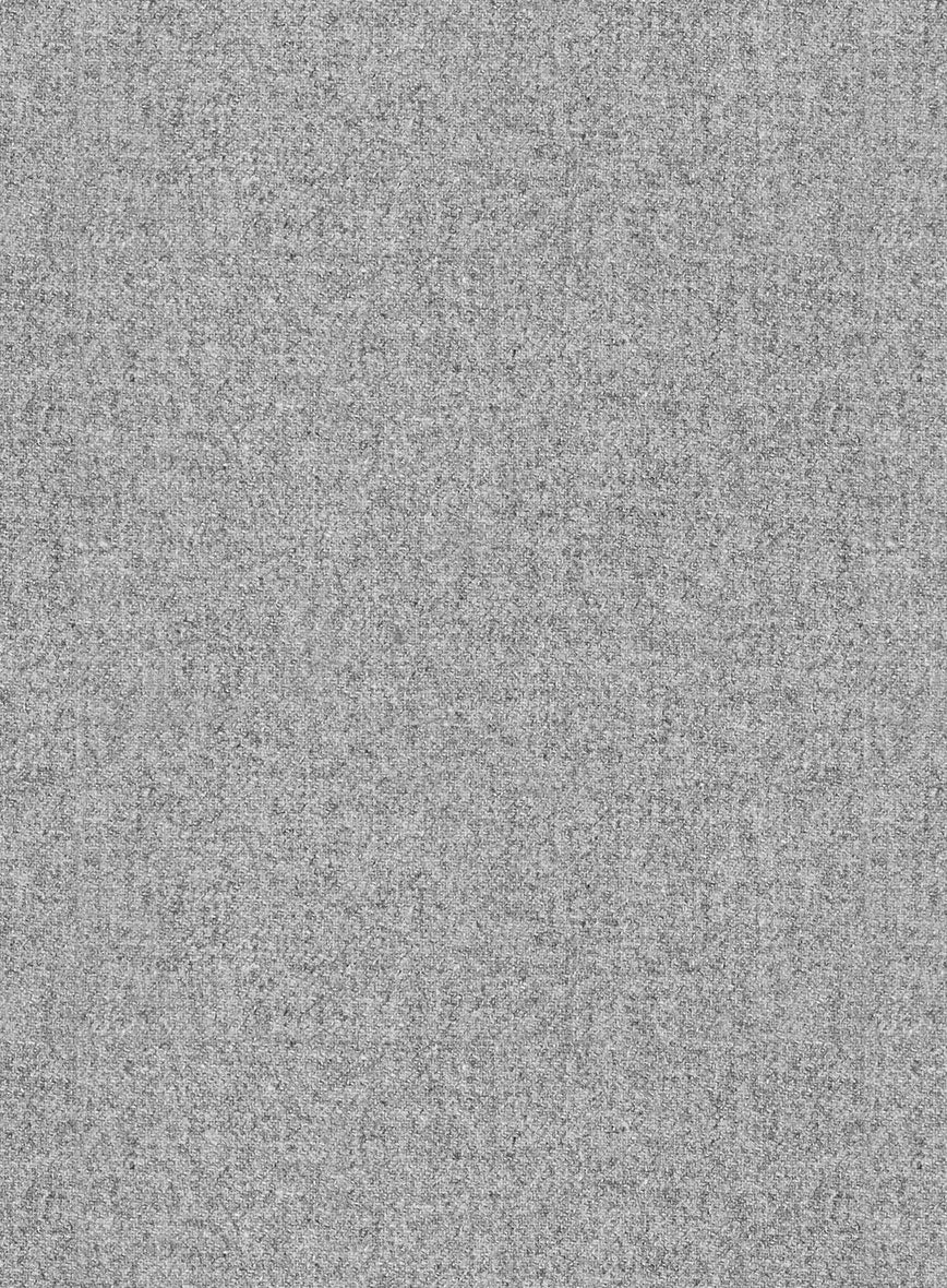 Vintage Plain Gray Tweed Jacket - Image 5