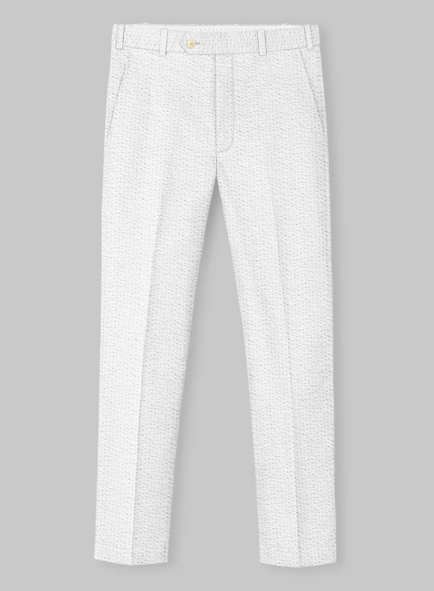White Seersucker Suit - Image 4