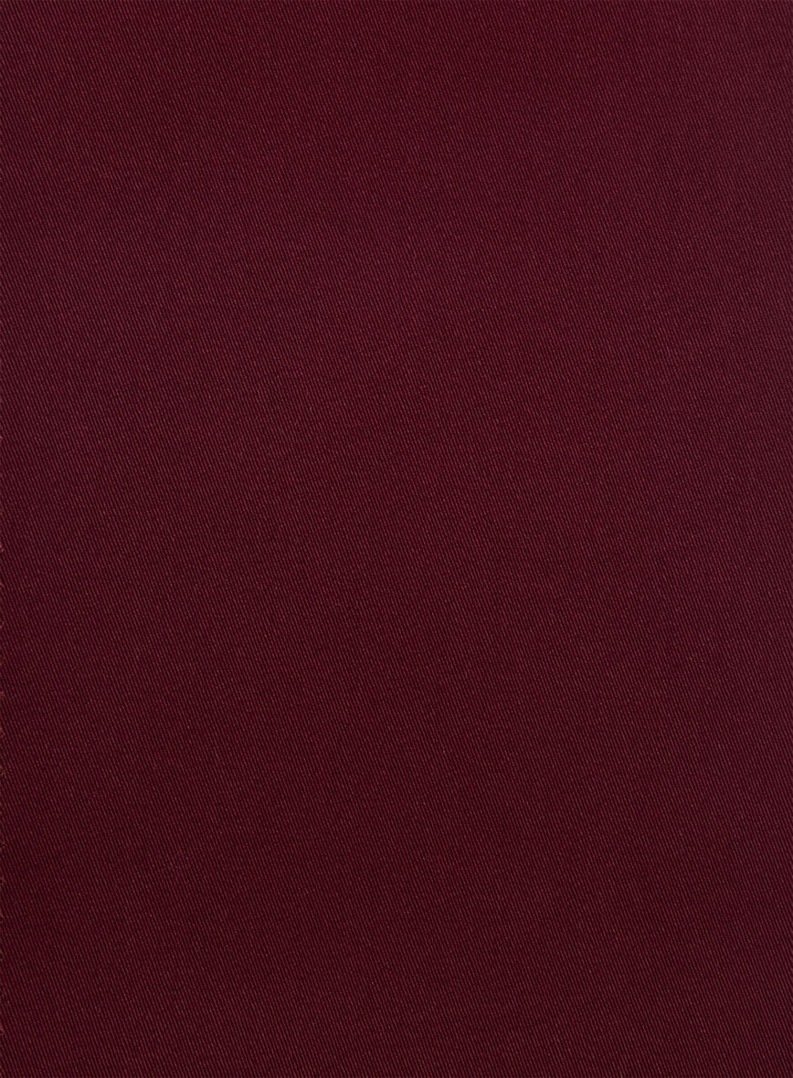 Wine Napoli Stretch Light Weight Cotton Jacket - Image 3