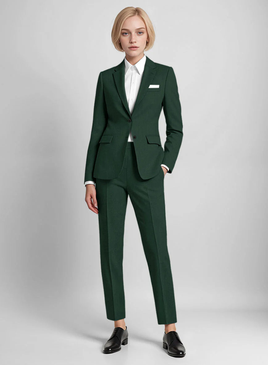 Women's Emerald Green Suit