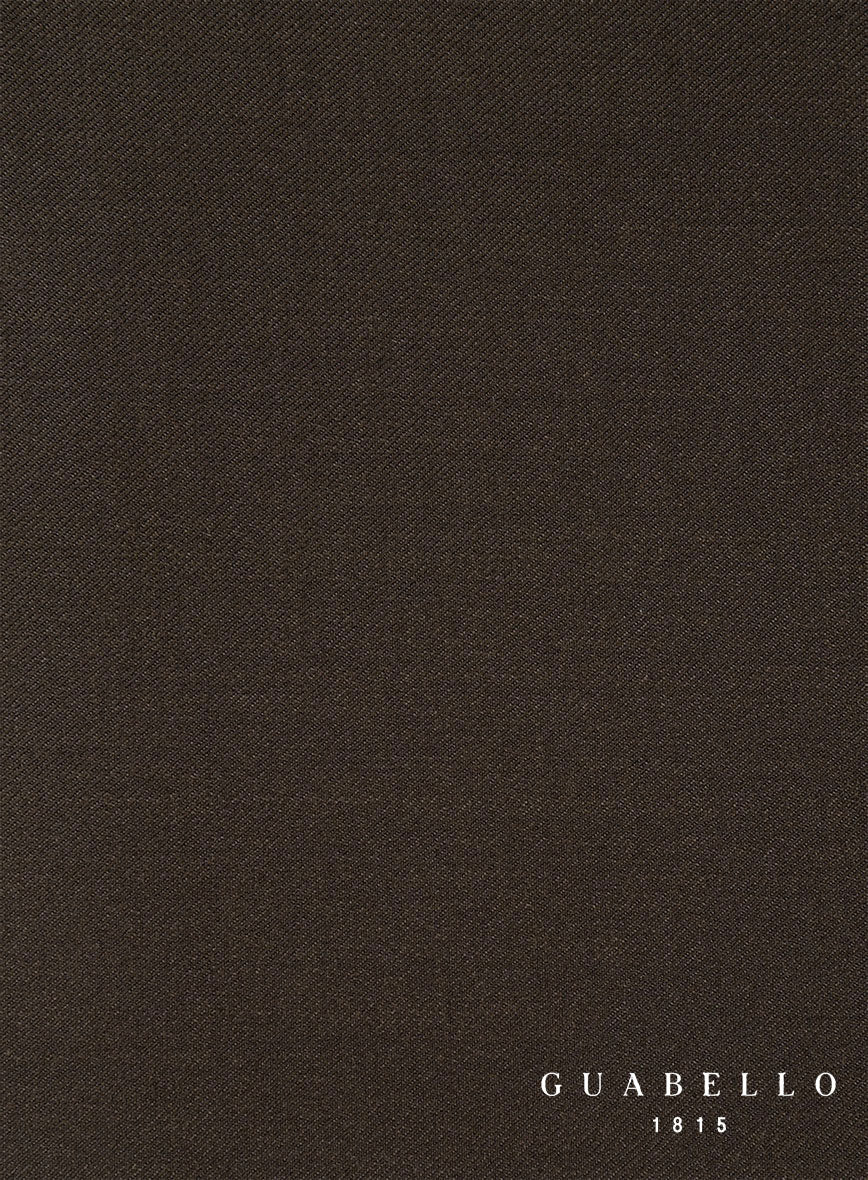 Women's Guabello Espresso Brown Twill Pants - Image 2