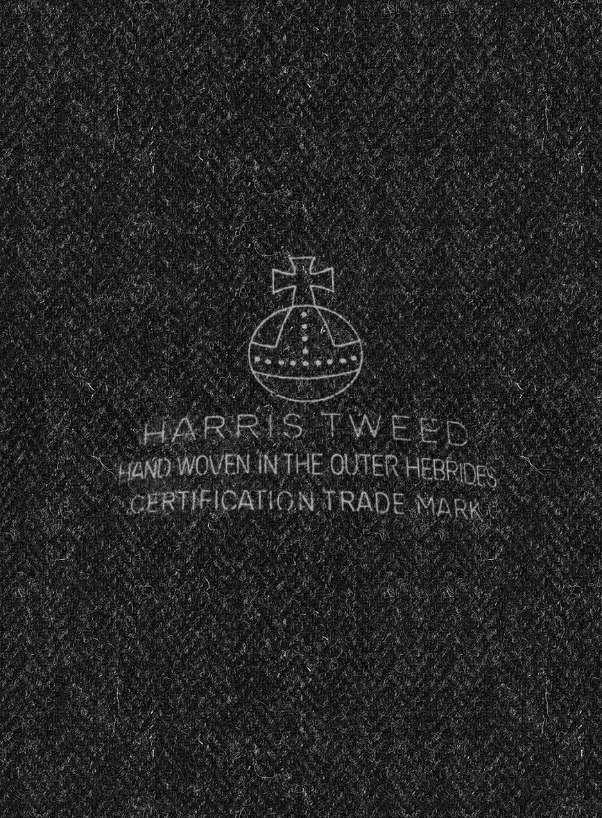Women's Harris Tweed Royal Charcoal Suit - Image 4