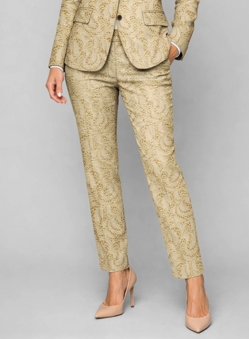 Women's Italian Silk Lerion Pants